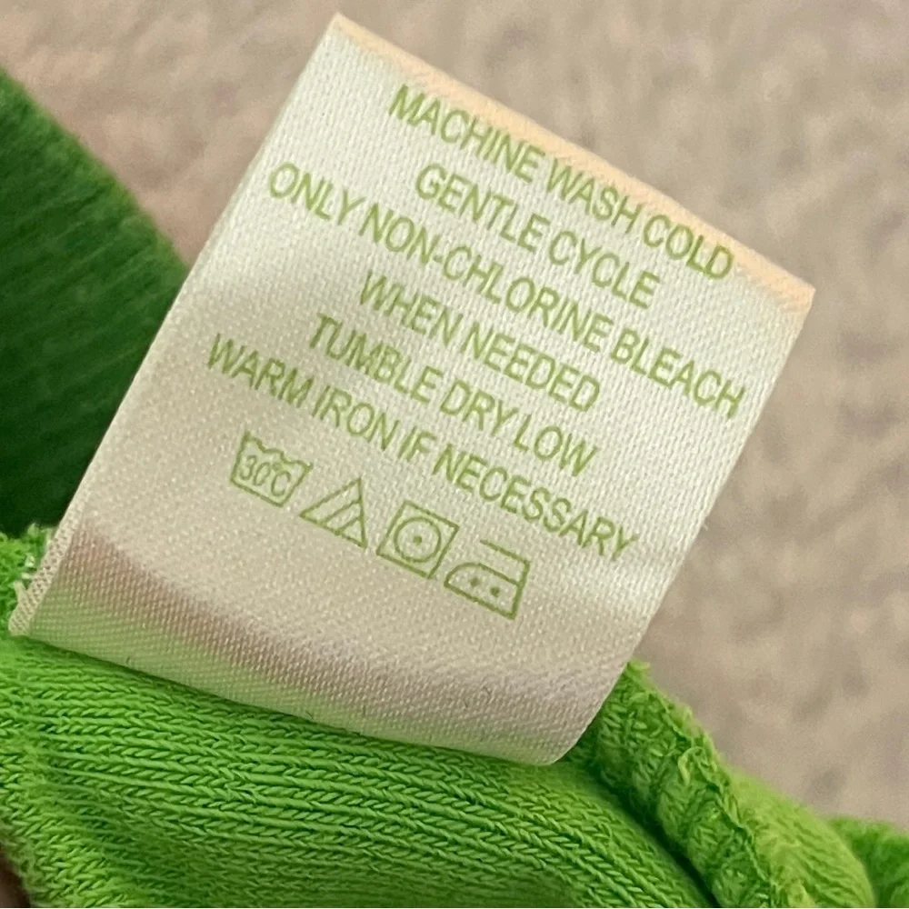 Y2K Lilly Pulitzer Green &‎ Pink Retro Stripe Terry Cloth Hooded Track Jacket XS